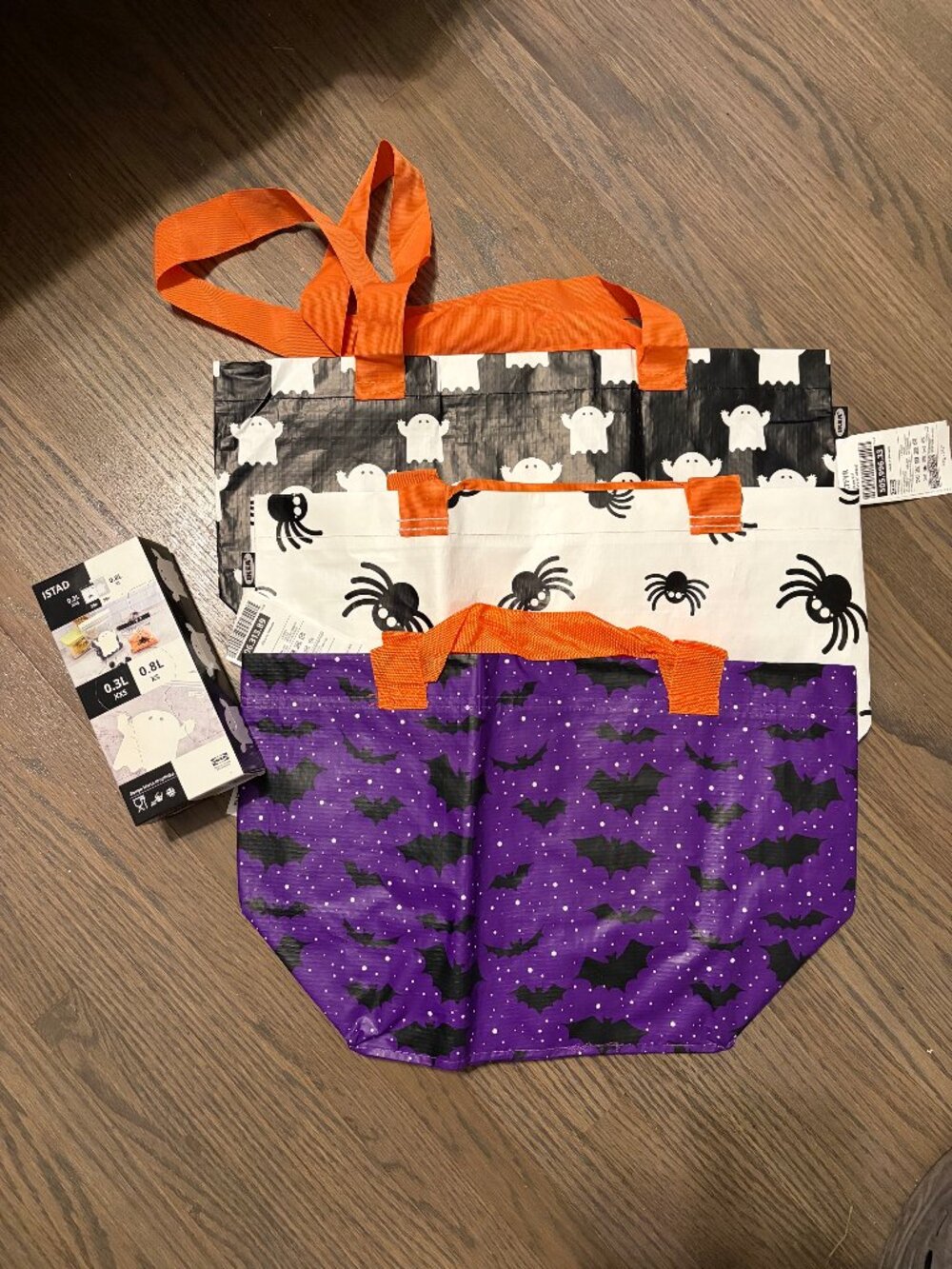 Hostagille Kustfyr Halloween Bag Bat Ghost Spider Istad 705.755.08 505.996.33